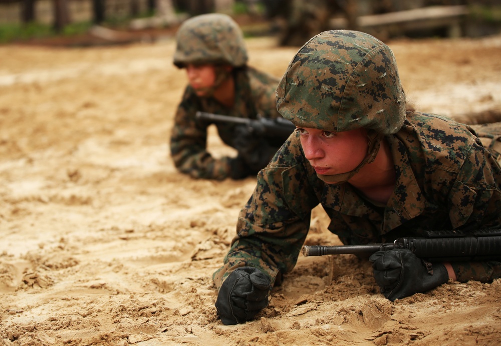 Enumclaw, Wash., native training at Parris Island to become U.S. Marine