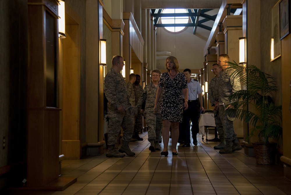 SECAF gets firsthand look at JB Charleston mission