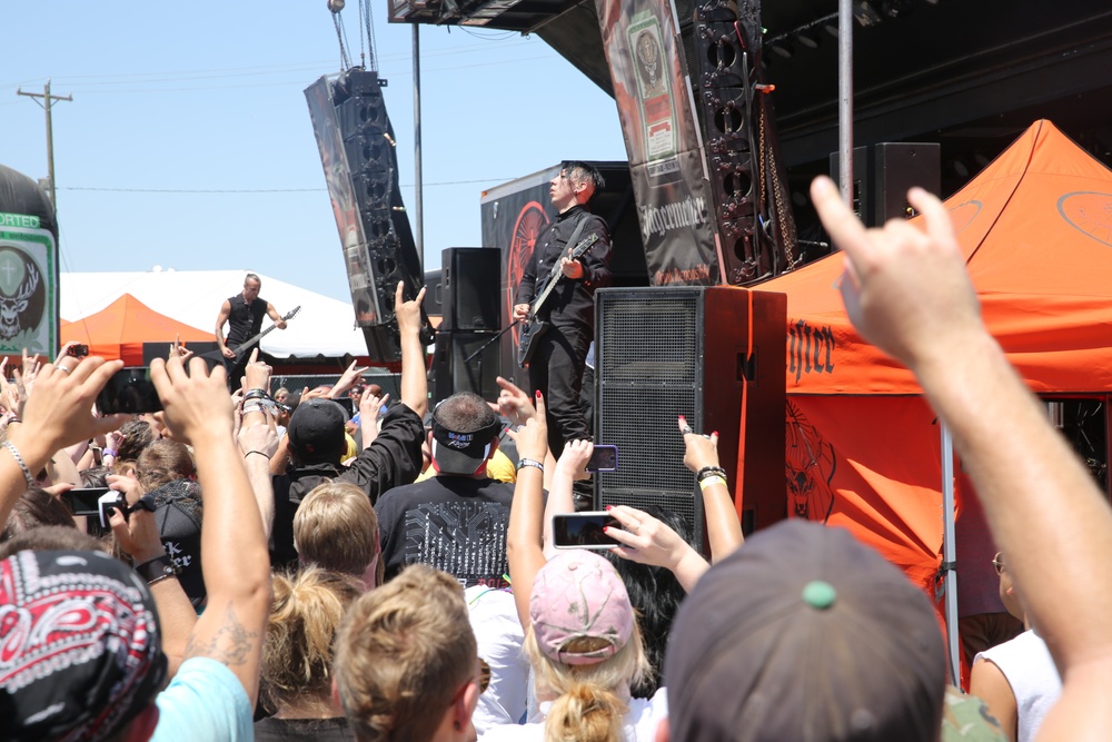 Marines, Sailors rock out at Carolina Rebellion
