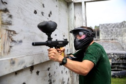 Marines relieve stress while having fun