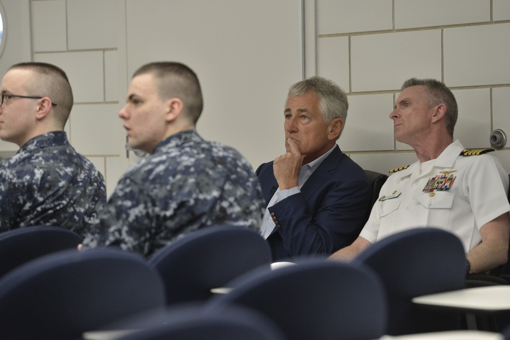 Hagel visit