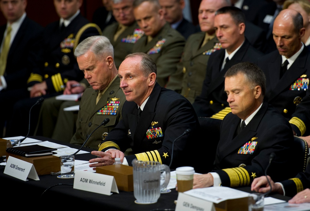CJCS VCJCS Service Chiefs SASC hearing on military compensation