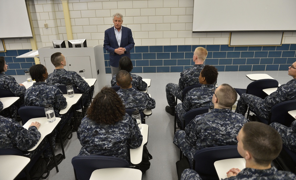 Hagel visit