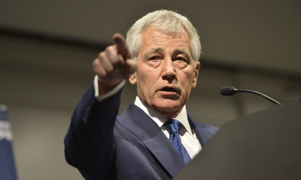 Hagel visit