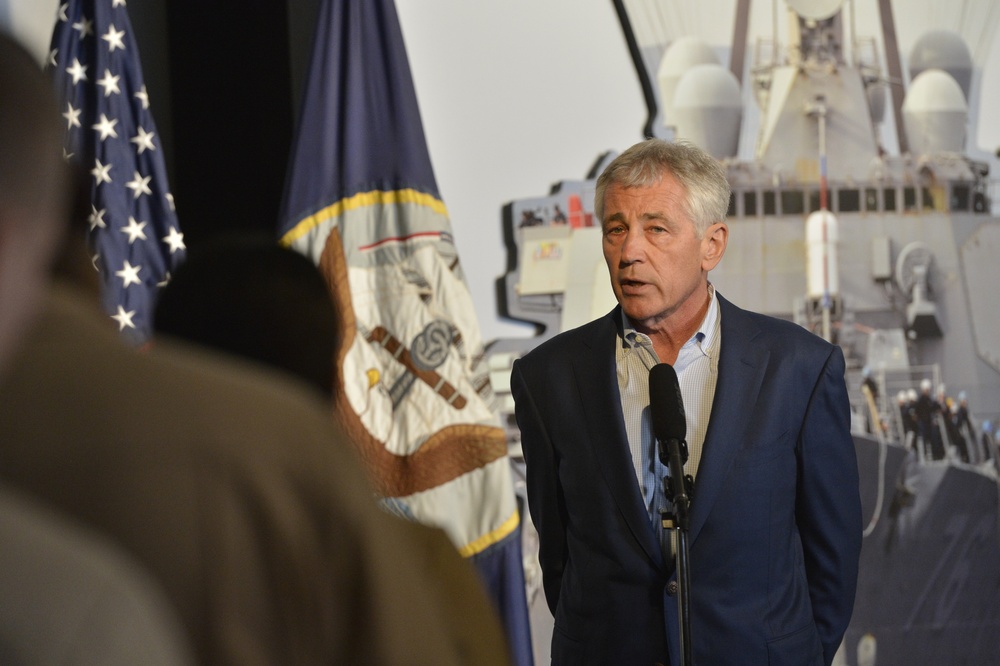 Hagel visit