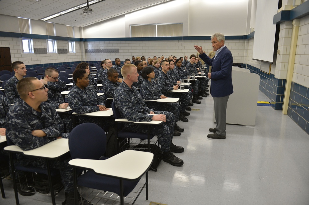 Hagel visit