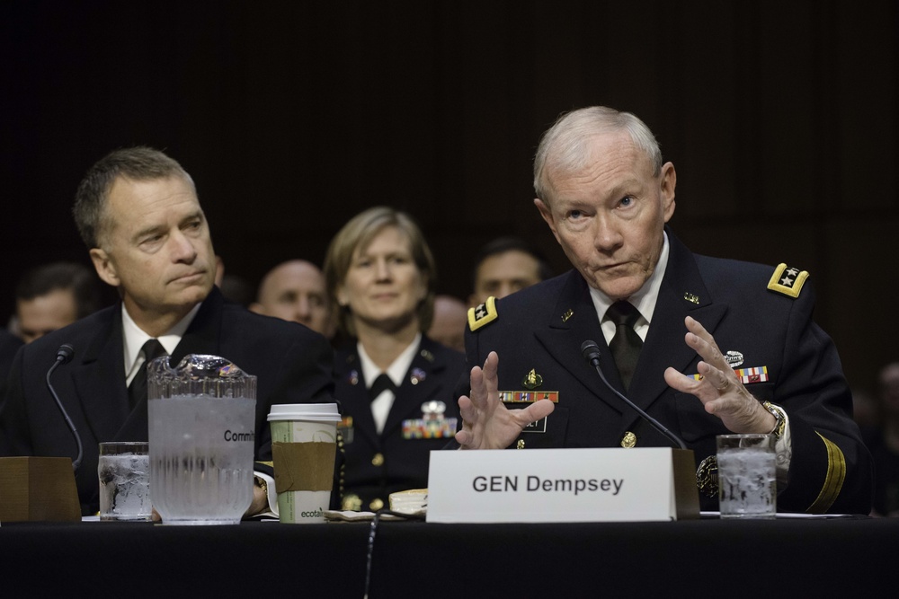 CJCS VCJCS Service Chiefs SASC hearing on military compensation
