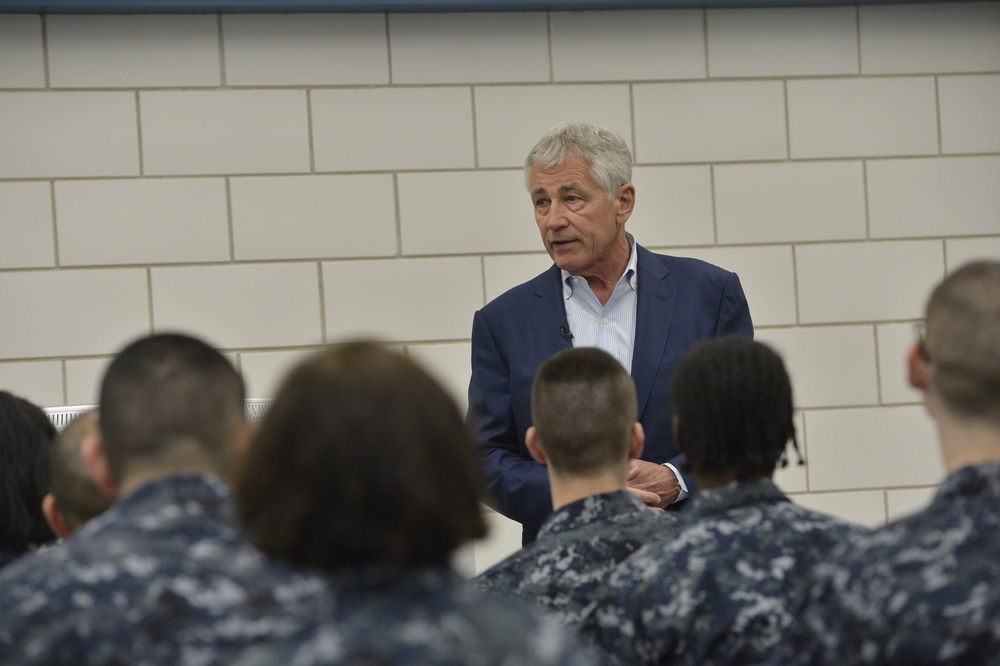 Hagel visit