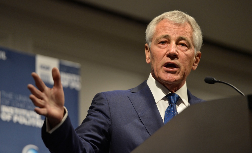 Hagel visit