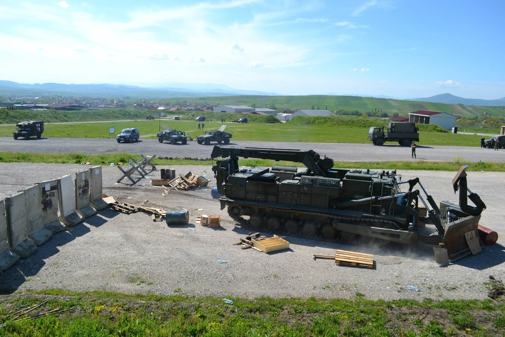 FOM-D vehicle does the dirty work