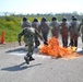Fire phobia training at Camp Novo Selo