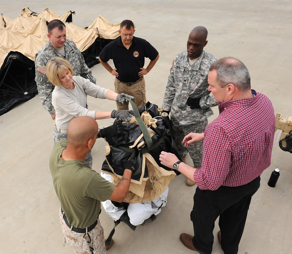 JTF-CS Conducts early Entry Command Post deployment exercise