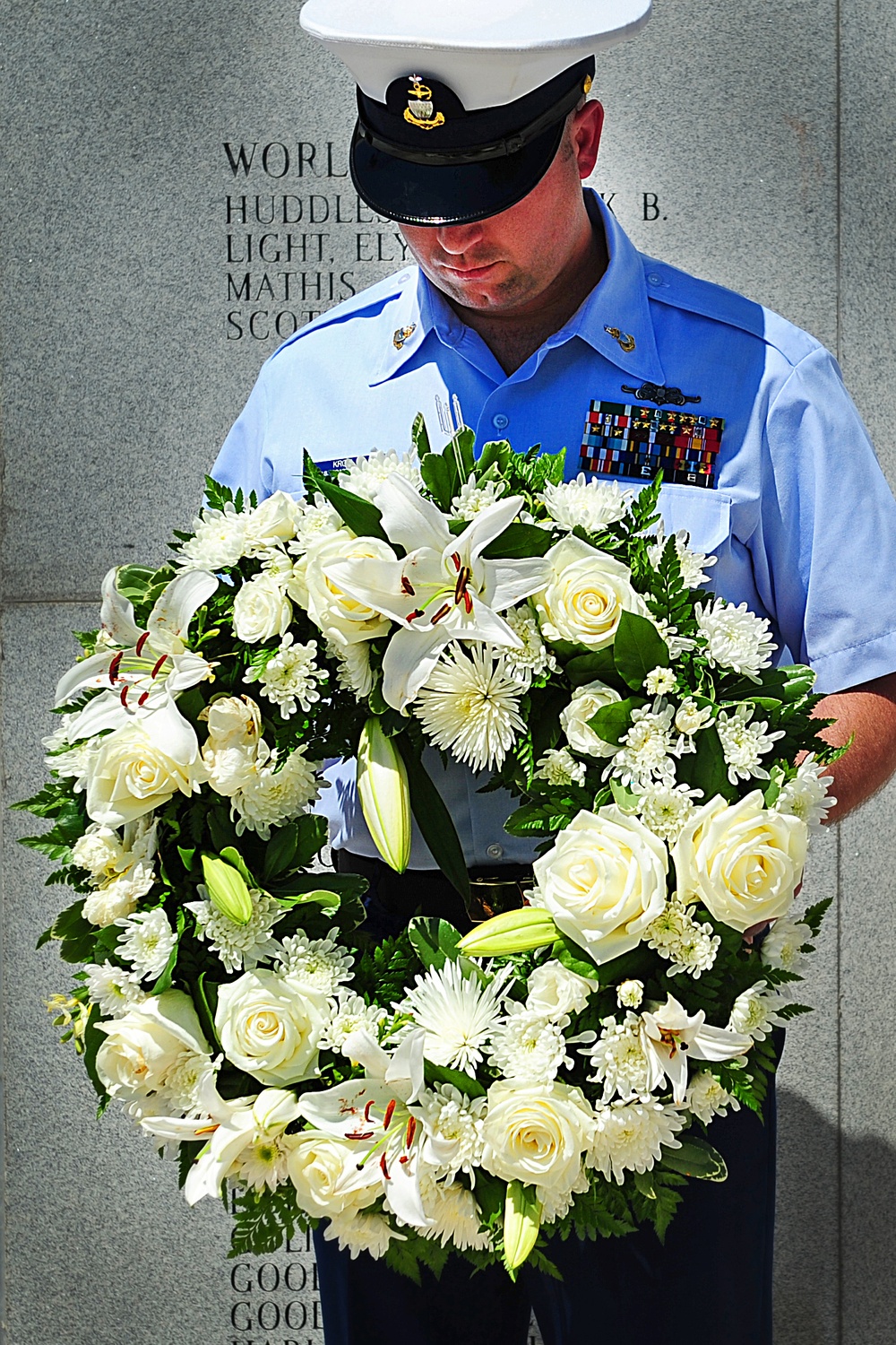 Wall of Honor ceremony for BMCS Terrell Horne at Eastern Florida State College