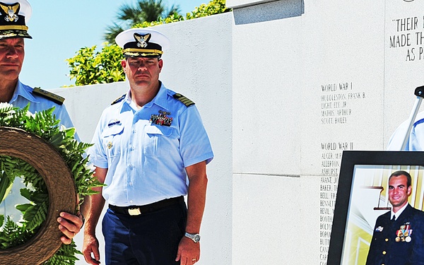 Wall of Honor ceremony for BMCS Terrell Horne at Eastern Florida State College