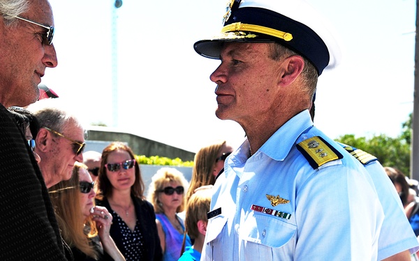 Wall of Honor ceremony for BMCS Terrell Horne at Eastern Florida State College