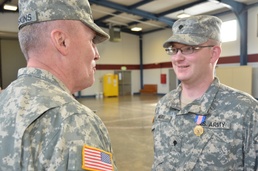 132nd Multi-Role Bridge Company honors their hometown heroes and showcases their skills