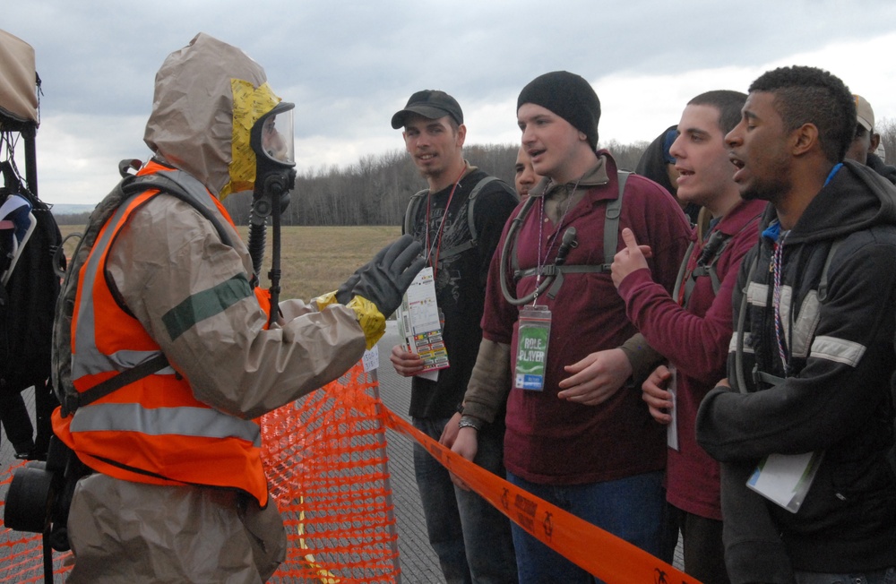 A strong CASE for disaster readiness: New Jersey National Guard troops face tough crowd