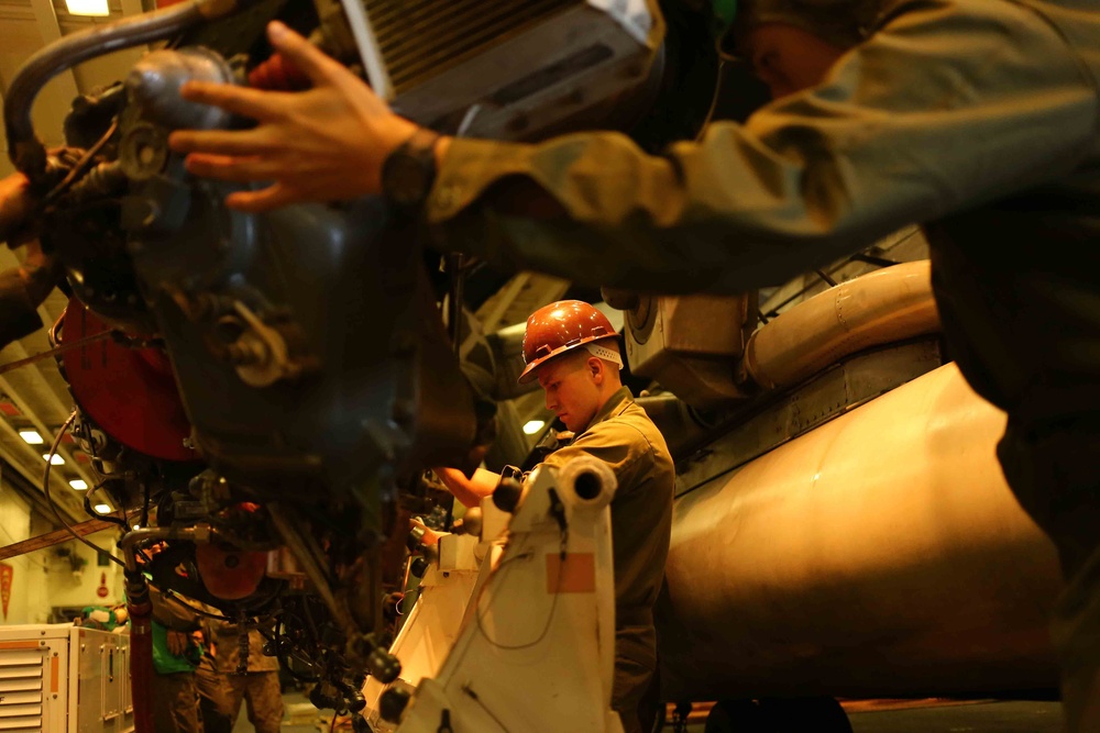 CH53E Super Stallion Engine Maintenance
