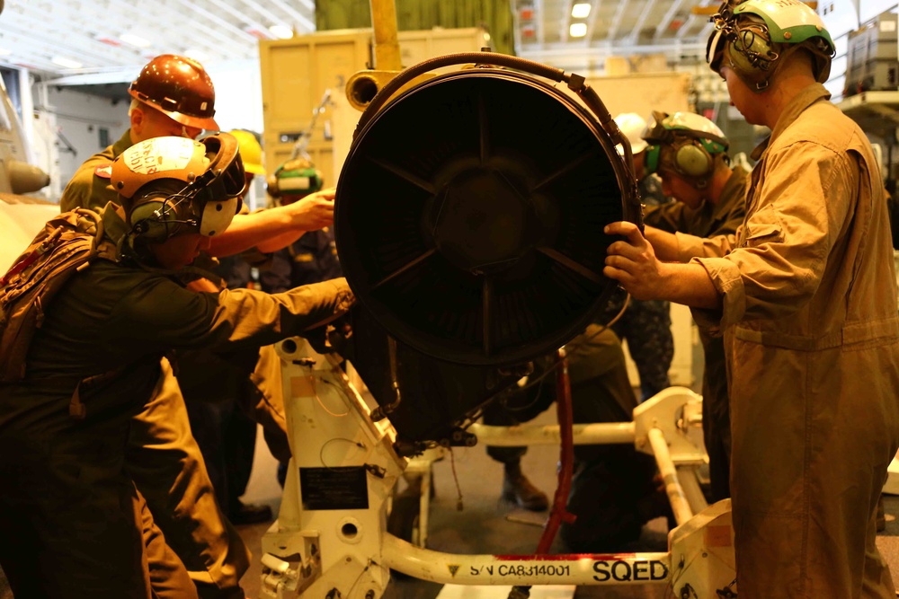 CH53E Super Stallion Engine Maintenance