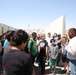 Combat Center welcomes local students