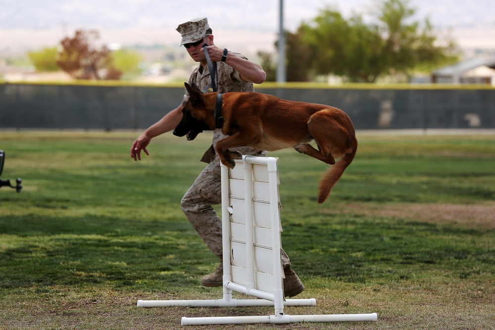 Combat Center welcomes local students