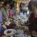 MRF-D Marines cook food for Alawa primary school