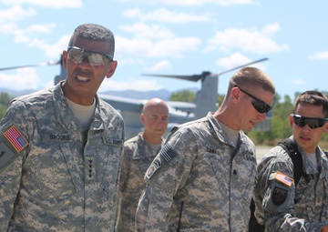 CG of U.S. Army Pacific visits Ft. Ramon Magsaysay during Balikatan 2014