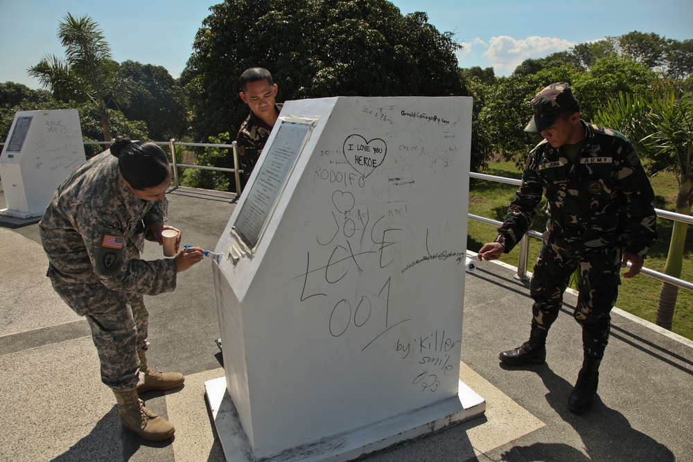 Cabanatuan American Memorial restoration project is a HUGH success