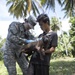Members of the AFP, Australian Army and U.S. armed forces conduct a cooperative health engagement at Dona Mercedes