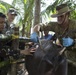 Members of the AFP, Australian Army and U.S. armed forces conduct a cooperative health engagement at Dona Mercedes