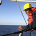 USS Blue Ridge man overboard drill