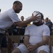 Marine, Sailors take pie to the face for fundraiser