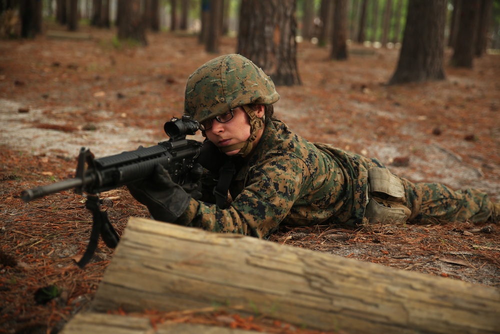 Photo Gallery: Recruits learn basic Marine Corps field, combat skills on Parris Island