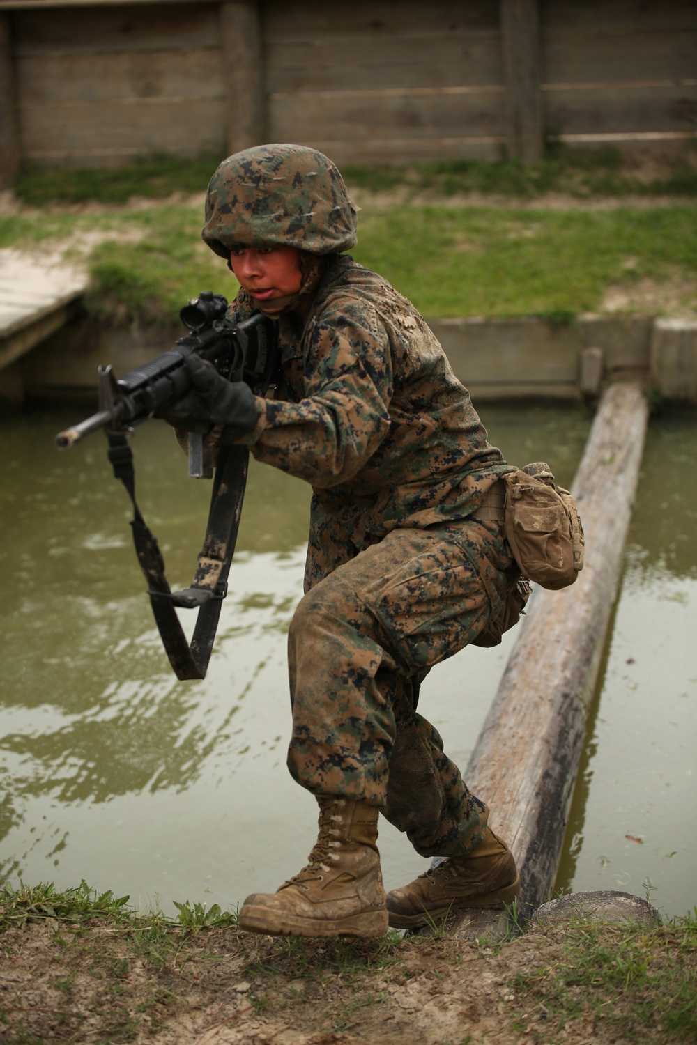 Photo Gallery: Recruits learn basic Marine Corps field, combat skills on Parris Island