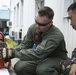 Philippine Airmen and US Marines train on aircraft crash fire rescue equipment