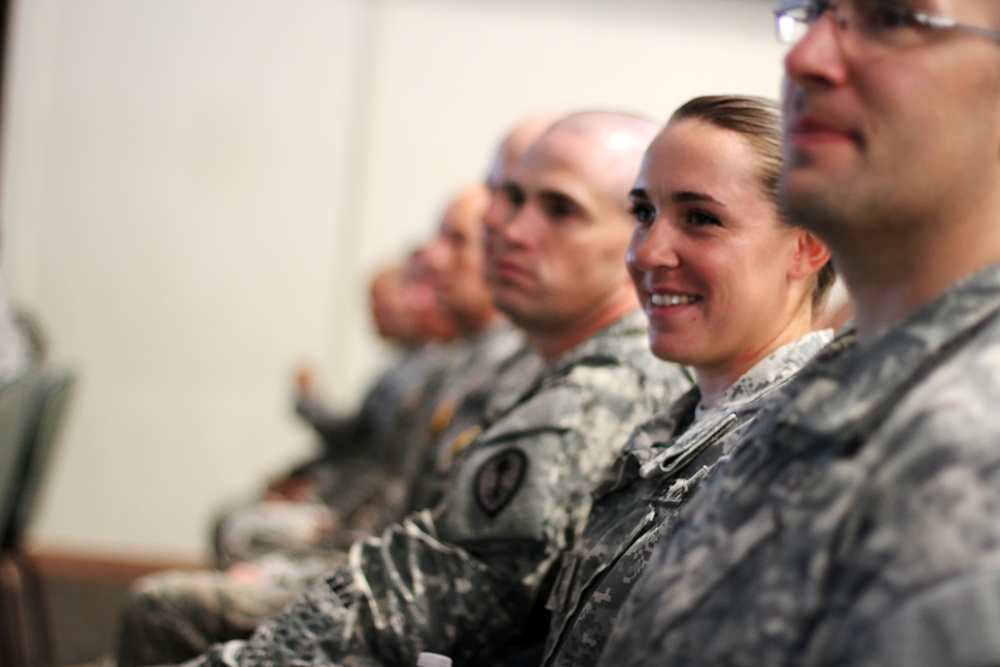 Commandant addresses military police