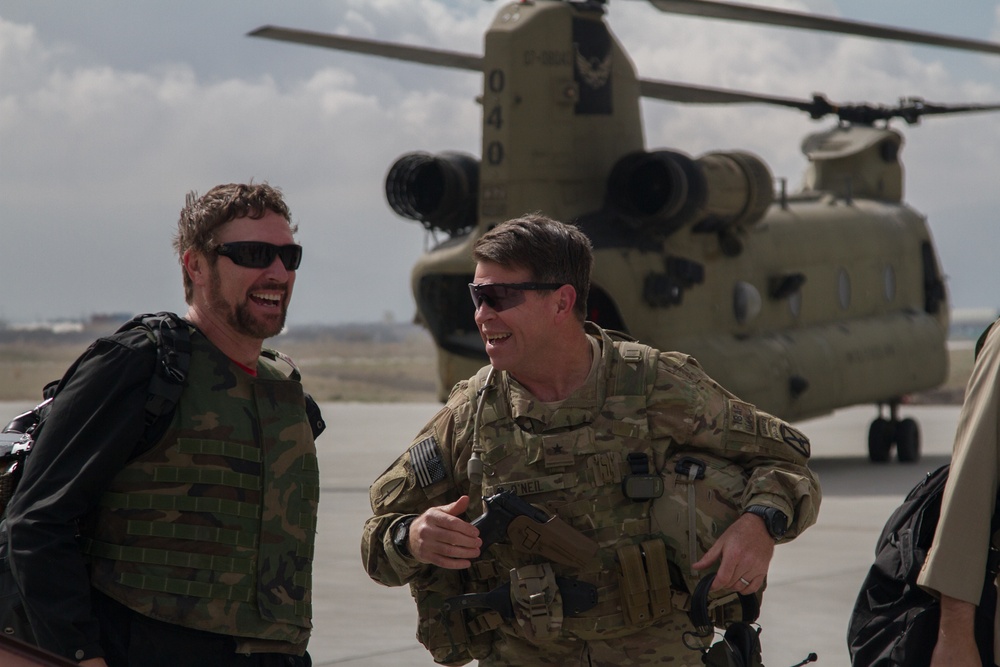 Craig Morgan marks his 11th trip to deployed troops