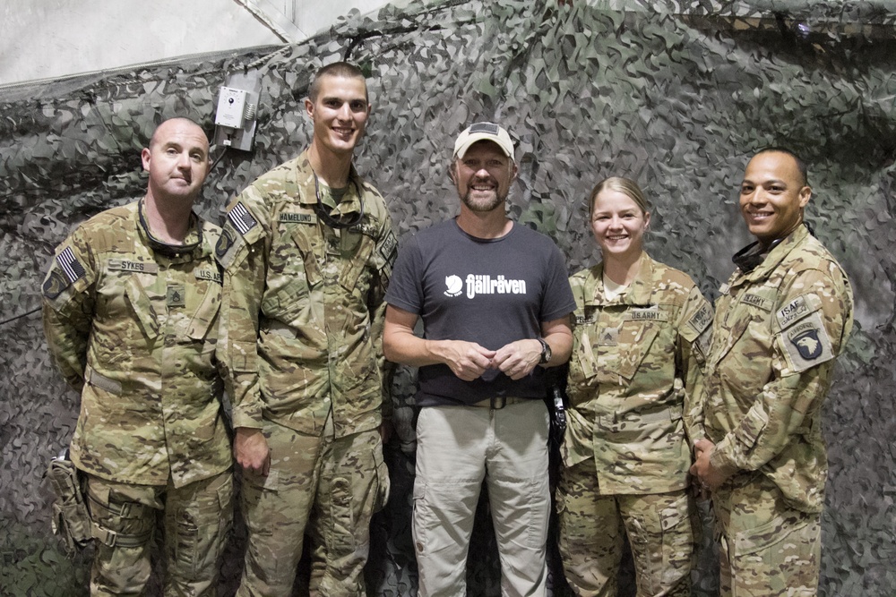 Craig Morgan marks his 11th trip to deployed troops