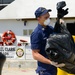 Coast Guard Cutter Paul Clark crew members offload contraband