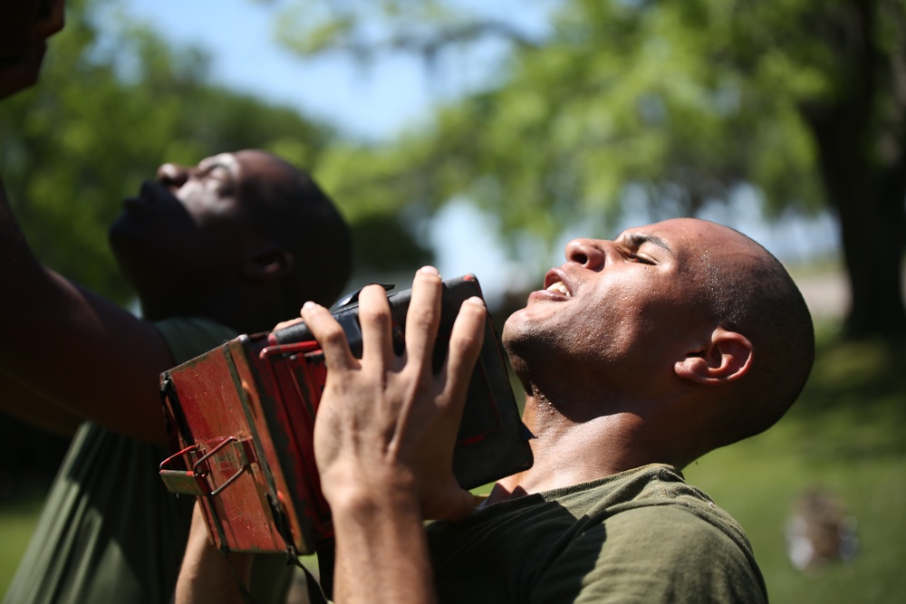 Photo Gallery: Marine recruits get fit during extra physical training on Parris Island
