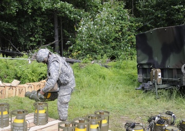 September 2019 demolitions training at Fort Indiantown Gap