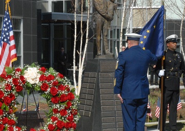 Fallen law enforcement members honored during Anchorage, Alaska, Police Memorial Day ceremony