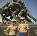 Recruiting Station Baltimore administers reenlistment at Iwo Jima Memorial