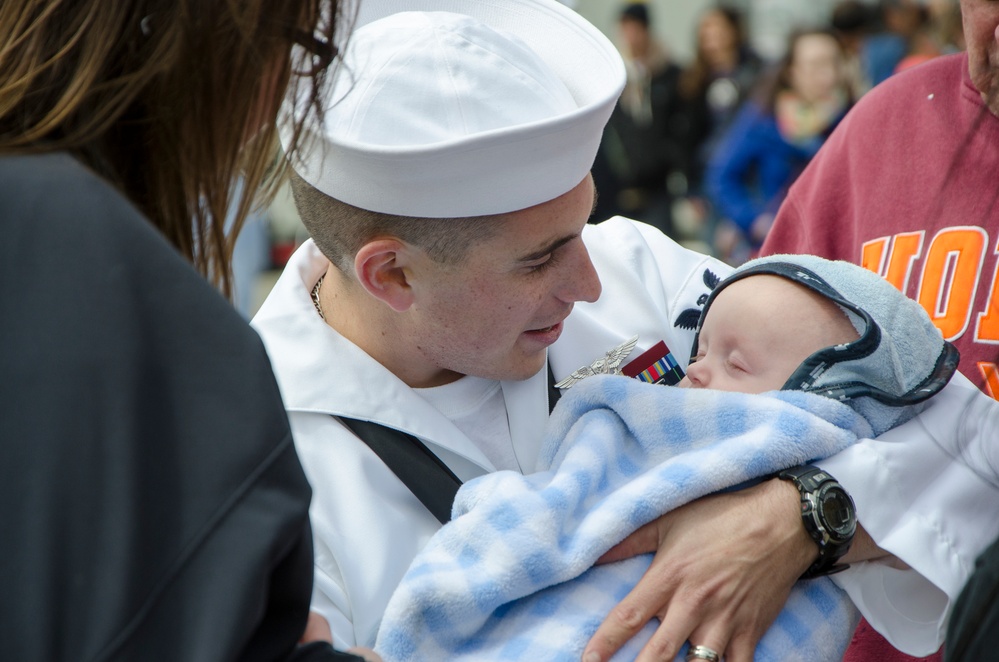 USS Harry S. Truman returns