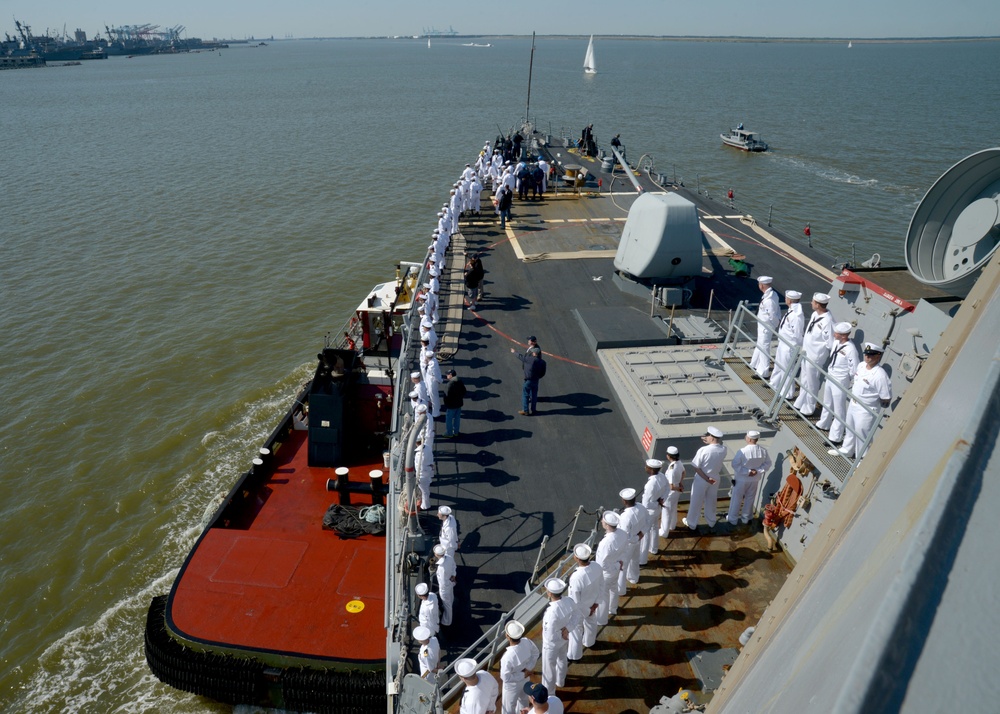 USS Ramage operations