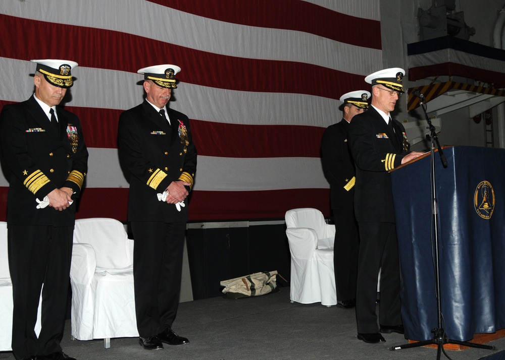 Carrier Strike Group 9 change of command