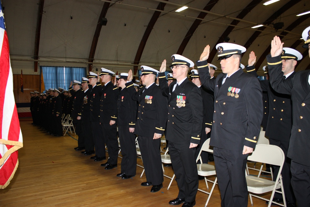 Officer Candidate School graduation
