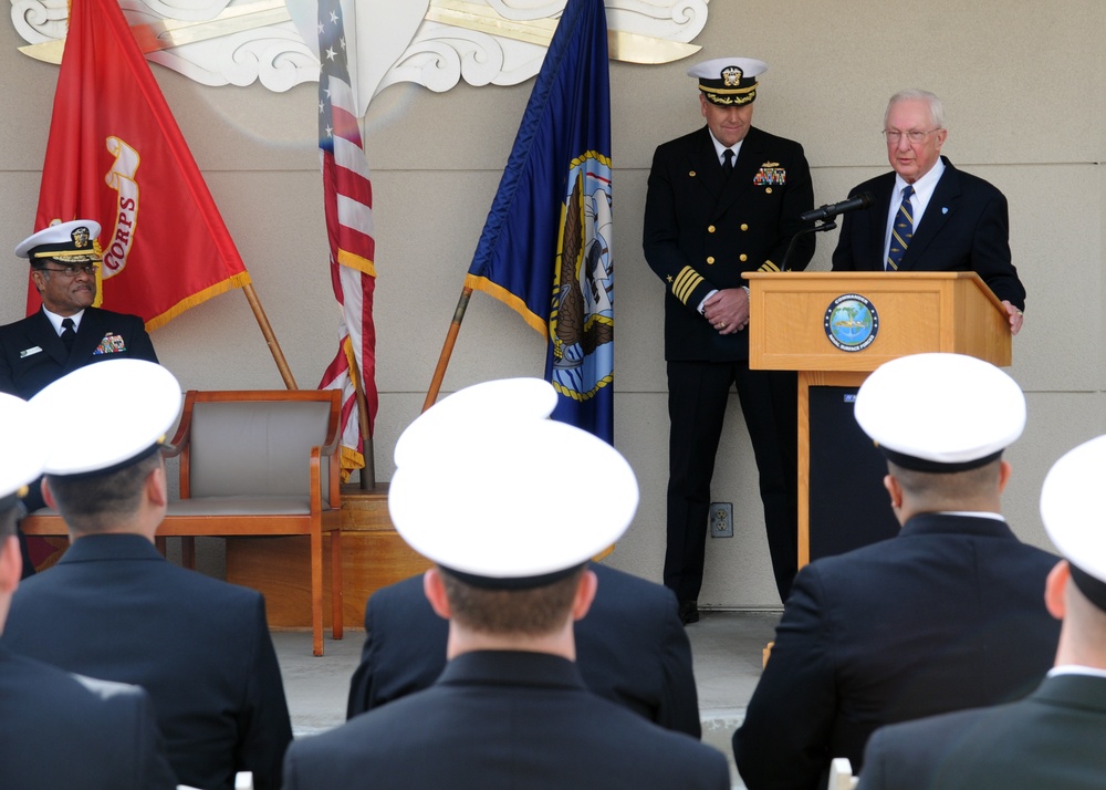 Surface Warfare Officer Introduction Course graduation