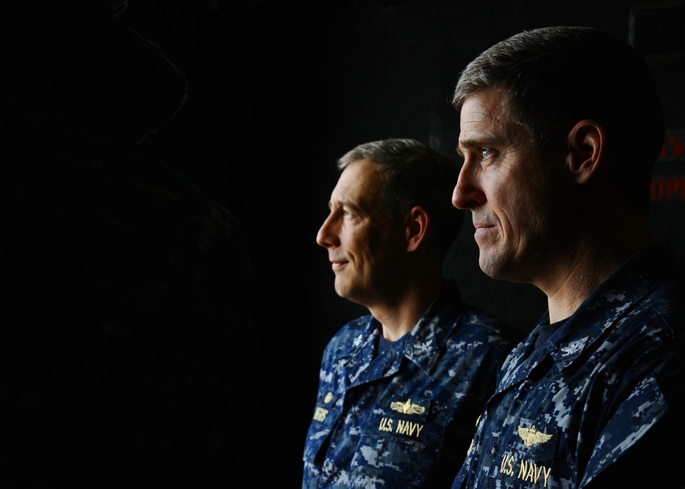 USS Bataan change of command