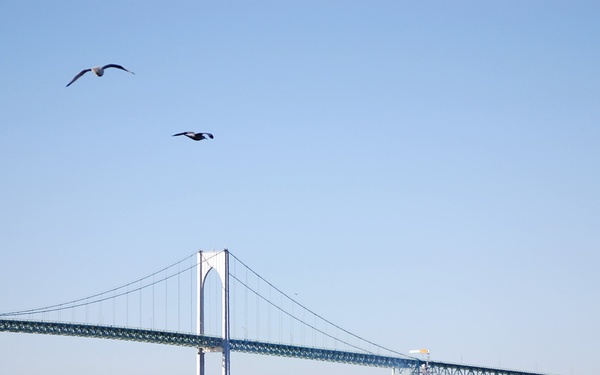 USS Arleigh Burke departs Naval Station Newport